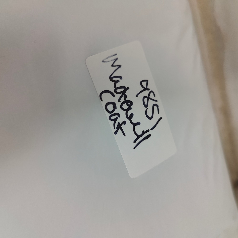 Madewell Windowpane Elmcourt Coat Womens Small Insuluxe Fabric Dried Cedar - Picture 11 of 11